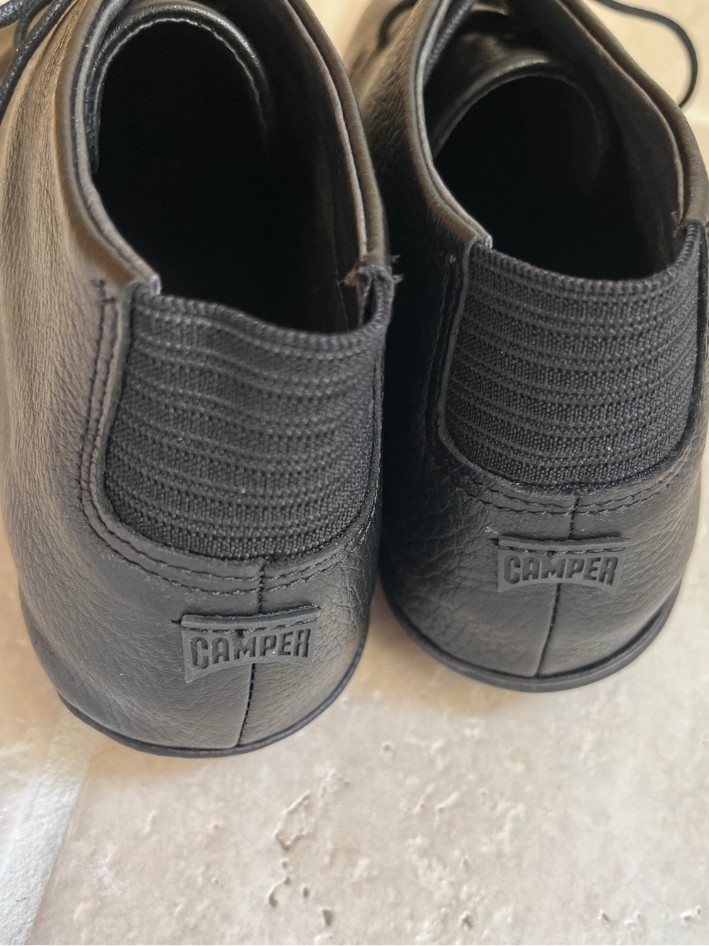 Camper Right Nina Leather Lace-Up Boots, 8 - Picture 4 of 4